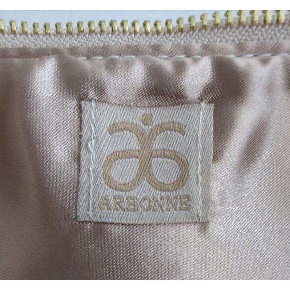 Arbonne Treasures of the Rainforest Zip Top Snap Foldover Clutch Colorful Groovy - Picture 5 of 7